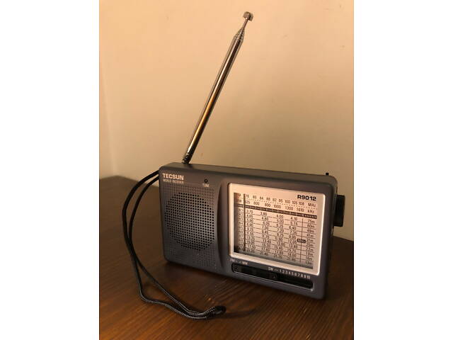 Всехвильовий радіоприймач Tecsun R-9012 (від батарейок AA) - Фото 1