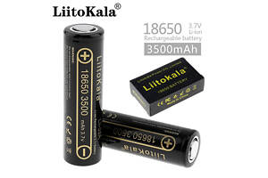 Високоємний Акумулятор LiitoKala Lii-35A 18650 3500mAh 10A Li-Ion