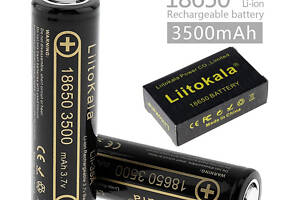 Високоємний Акумулятор LiitoKala Lii-35A 18650 3500mAh 10A Li-Ion