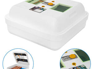 Побутовий інкубатор «Рябушка Smart» на 70 яєць ТЕНовий обігрів аналоговий терморегулятор