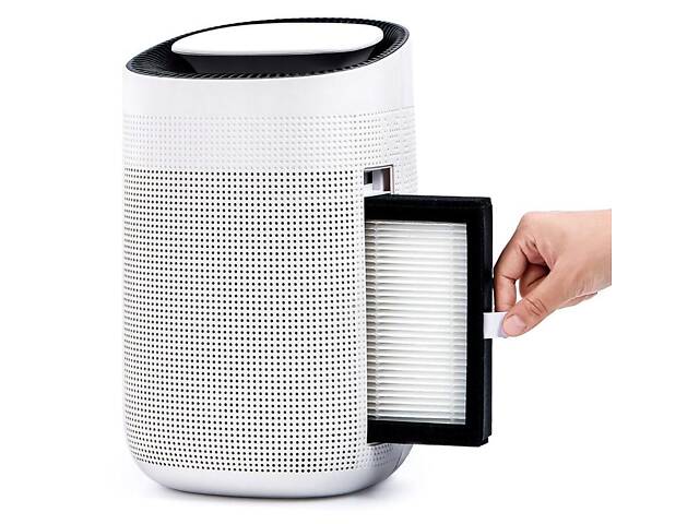 Побутовий осушувач-очищувач повітря з резервуаром для збору води 1 л, HEPA-фільтром та Wi-Fi керуванням - Фото 2
