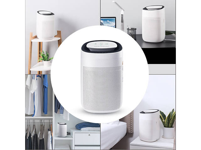 Побутовий осушувач-очищувач повітря з резервуаром для збору води 1 л, HEPA-фільтром та Wi-Fi керуванням - Фото 8