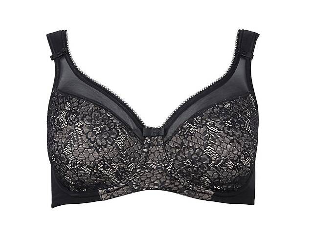 Бюстгальтер Berlei Beauty Minimiser 521 34G Black/Nude (5053014196592) - Фото 1