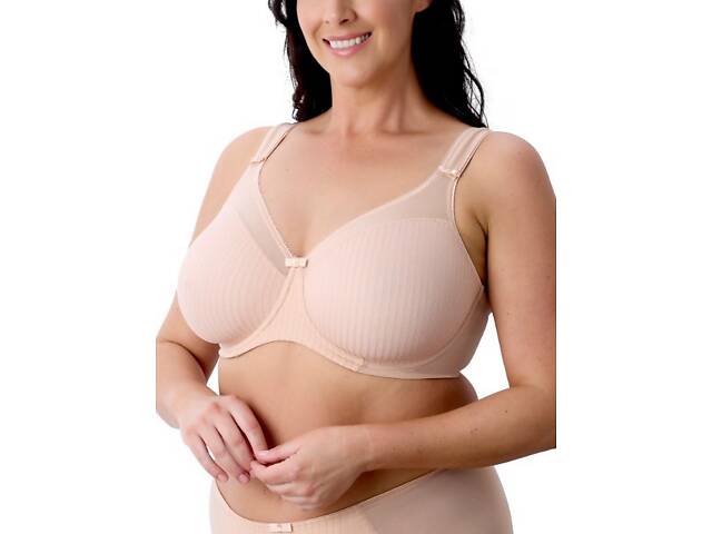 Бюстгальтер Berlei Beauty Stripe Minimiser 541BSH 80G Рожево-бежевий (5053014992033) - Фото 3