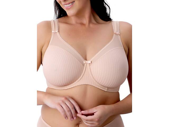 Бюстгальтер Berlei Beauty Stripe Minimiser 541BSH 95H Рожево-бежевий (5053014992255) - Фото 1