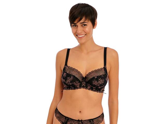 Бюстгальтер Freya Offbeat Decadence 402501 75J Black (889501951499) - Фото 1