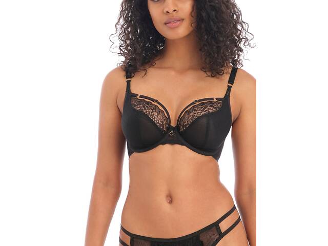 Бюстгальтер Freya Temptress 400102BLK 80G Black (889501428120) - Фото 1