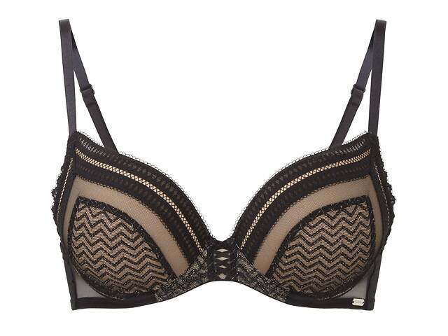 Бюстгальтер Gossard Contradiction 20001 70B Чорно-сріблястий (5053014911164) - Фото 1