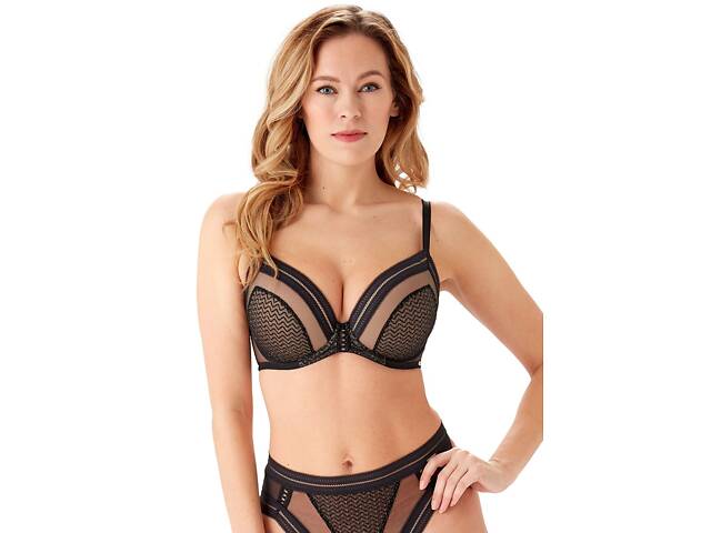 Бюстгальтер Gossard Contradiction 20001 85D Black Silver (5053014911423) - Фото 1