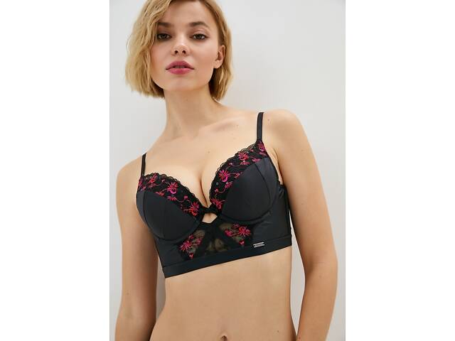 Бюстгальтер Gossard Satine 16401 38C Black/Red (5050301475140) - Фото 2