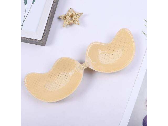 Бюстгальтер-невидимка Bra 10098 B бежевий - Фото 2