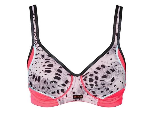 Спортивний бюстгальтер Berlei Electrify Underwire Print Y556WP 32D Wild Corrosion Black (9312688980200) - Фото 1