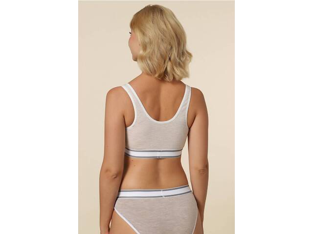 Бюстгальтер-топ для вагітних і годування Znana Mama Comfort XL Бежевий (ZN-U24-BEG-XL) - Фото 3