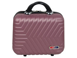 Бьюті-кейс дорожній із ABS 14L GD Polo пудровий