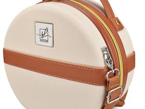 Бьюти-кейс Semi Line 5L Ecru/Brown (T5670-1)