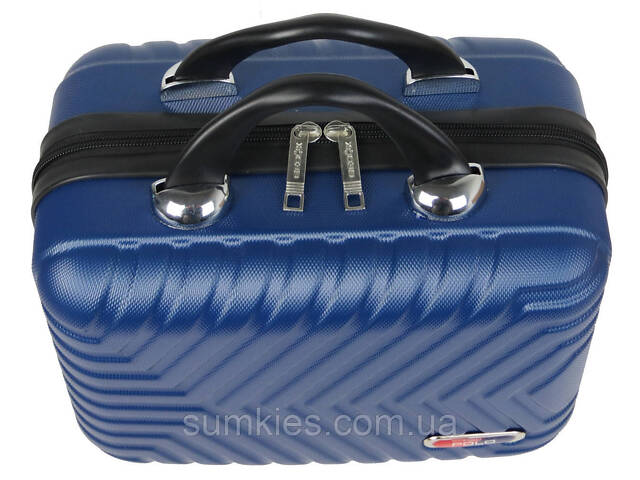 Б'юті-кейс дорожній з ABS 14L GD Polo синій - Фото 5