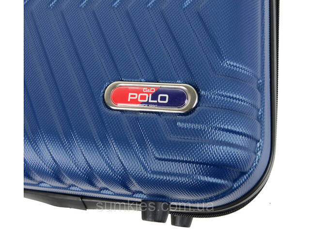 Б'юті-кейс дорожній з ABS 14L GD Polo синій - Фото 8