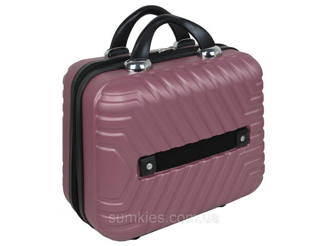 Б'юті-кейс дорожній з ABS 14L GD Polo пудровий - Фото 4