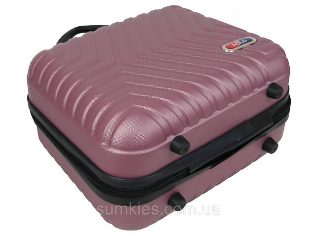 Б'юті-кейс дорожній з ABS 14L GD Polo пудровий - Фото 6