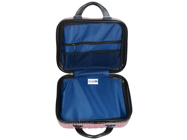 Б'юті-кейс дорожній з ABS 14L GD Polo пудровий - Фото 8