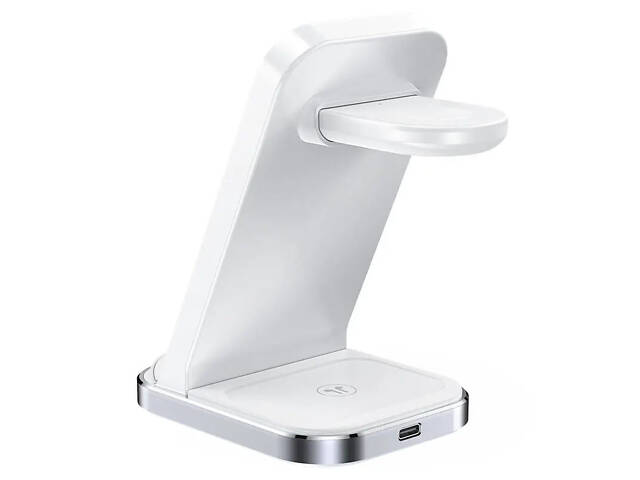 БЗУ Acefast E15 desktop 3-in-1 White - Фото 2