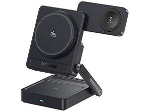 БЗП Baseus PicoGo AF21 Portable 3in1 35W Qi2.2 + МЗП 45W (E02054) Cosmic Black