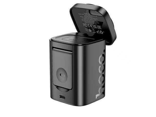 БЗП Hoco CQ20 Clever 3in1 15W Black - Фото 4