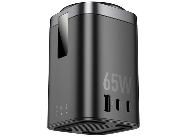 БЗУ Hoco CQ20A Clever 6in1 PD65W Black - Фото 5