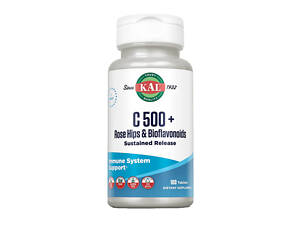 C 500 + Rose Hips & Bioflavonioids Sustained Release - 100 tabs