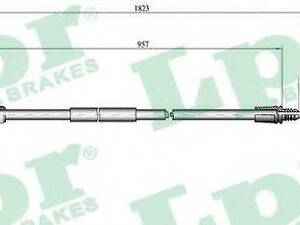 C0002B LPR - Трос ручного гальма LPR C0002B на PEUGEOT 207 Van