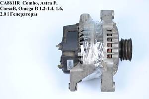 CA861IR OPEL (70A) Combo, Astra F, Corsa B, Omega B Tigra 94-00 1.2-1.4, 1.6, 2.0 i Генераторы (R1530001, 1204108, 3493