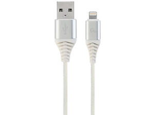 Cablexpert CC-USB2B-AMLM-1M-BW2 USB A - Lightning 1м Кабель
