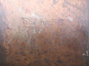 Cadillac CTS CTS, 2002-2007, 1 поколение Катализатор