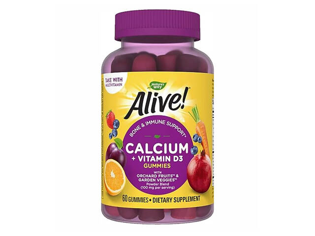 Calcium + D3 Gummy 60 ct (HFS) - Фото 1