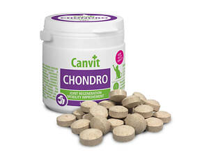 Canvit Chondro for cats (Канвит Хондро для котів) вітамінна кормова добавка для регенерації суглобів 100 г.