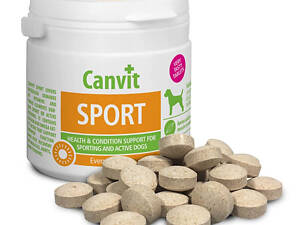 Canvit Sport (Канвит Спорт) витаминная кормовая добавка для спортивных и рабочих собак 230 г.