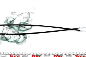 CAVO 1102 246 Трос ручника (задній) Fiat Ducato 1.9/2.4/2.5 D/TD 82-94 (2565/697+697mm)