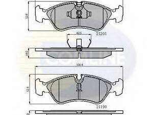 CBP0150 Comline - Гальмівні колодки до дисків COMLINE CBP0150 на DAEWOO ESPERO седан (KLEJ)