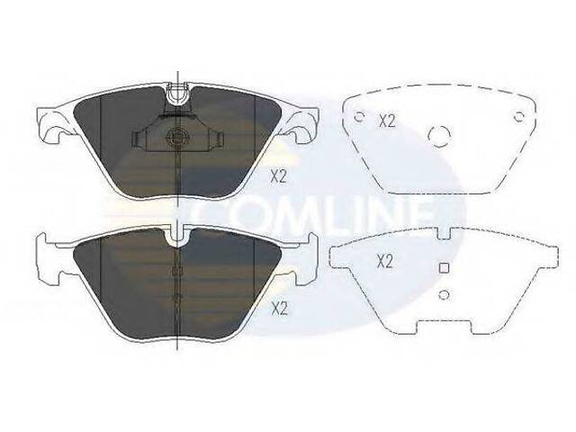 CBP06075 Comline - Тормозные колодки для дисков COMLINE CBP06075 на BMW 5 (F10, F18)