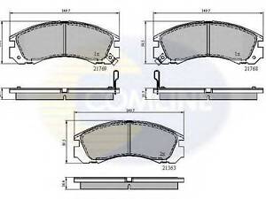 CBP3234 Comline - Гальмівні колодки до дисків COMLINE CBP3234 на MITSUBISHI OUTLANDER II (CW_W, ZG, ZH)