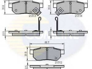 CBP3242 Comline - Гальмівні колодки до дисків COMLINE CBP3242 на ROVER STREETWISE