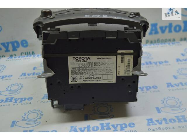 CD-changer, Радио, Магнитофон, Панель MARK LEVINSON Lexus IS250 IS350 06-13(01) без монитора 86120-53460