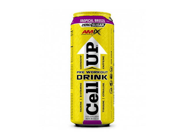 Cell UP Pre Workout (500 ml, cherry-berry) - Фото 1 Cell UP Pre Workout (500 ml, cherry-berry) - Фото 1