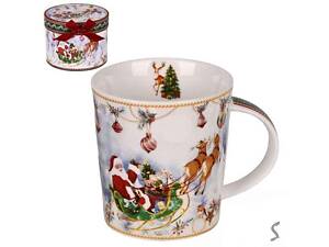 Чашка 320мл новогодняя Santa R36277 ТМ STENSON