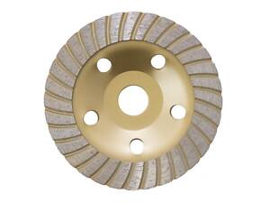 Чашка алмазная Рамболд 125 x 22.2 мм турбо желтая (125 Т-Ж)