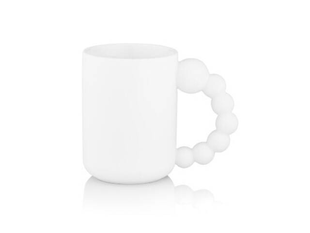 Чашка Ardesto Bubbles, 500мл, порцеляна, білий (AR3495) - Фото 2