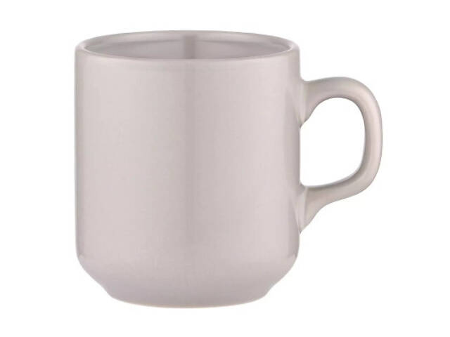 Чашка Ardesto Carlo, 280мл, кераміка, сірий (AR3047GR) - Фото 1