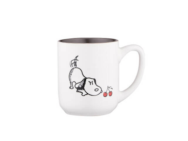 Чашка Ardesto Dog, 380мл, кераміка, біло-сірий (AR3057) - Фото 1