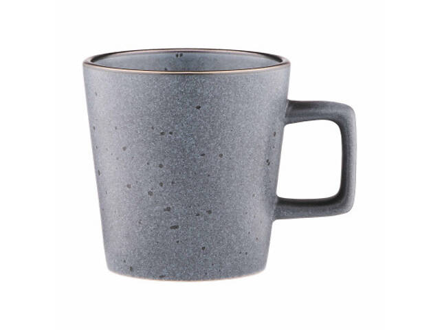 Чашка Ardesto Fasano, 310мл, кераміка, сірий темний (AR0331FDG) - Фото 1