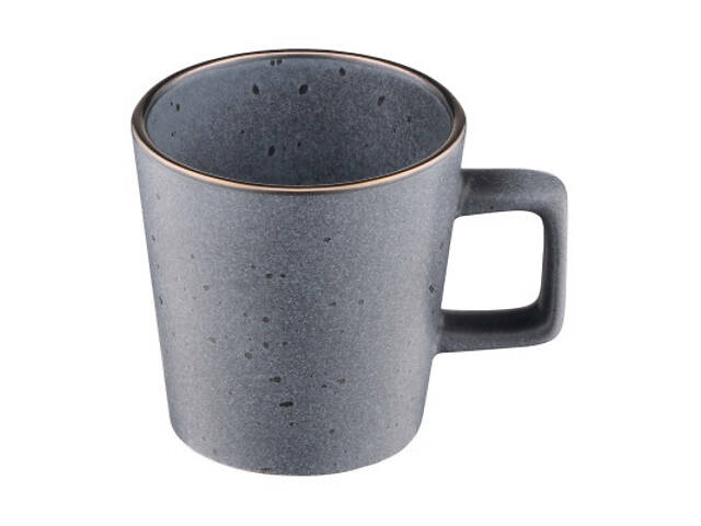 Чашка Ardesto Fasano, 310мл, кераміка, сірий темний (AR0331FDG) - Фото 2